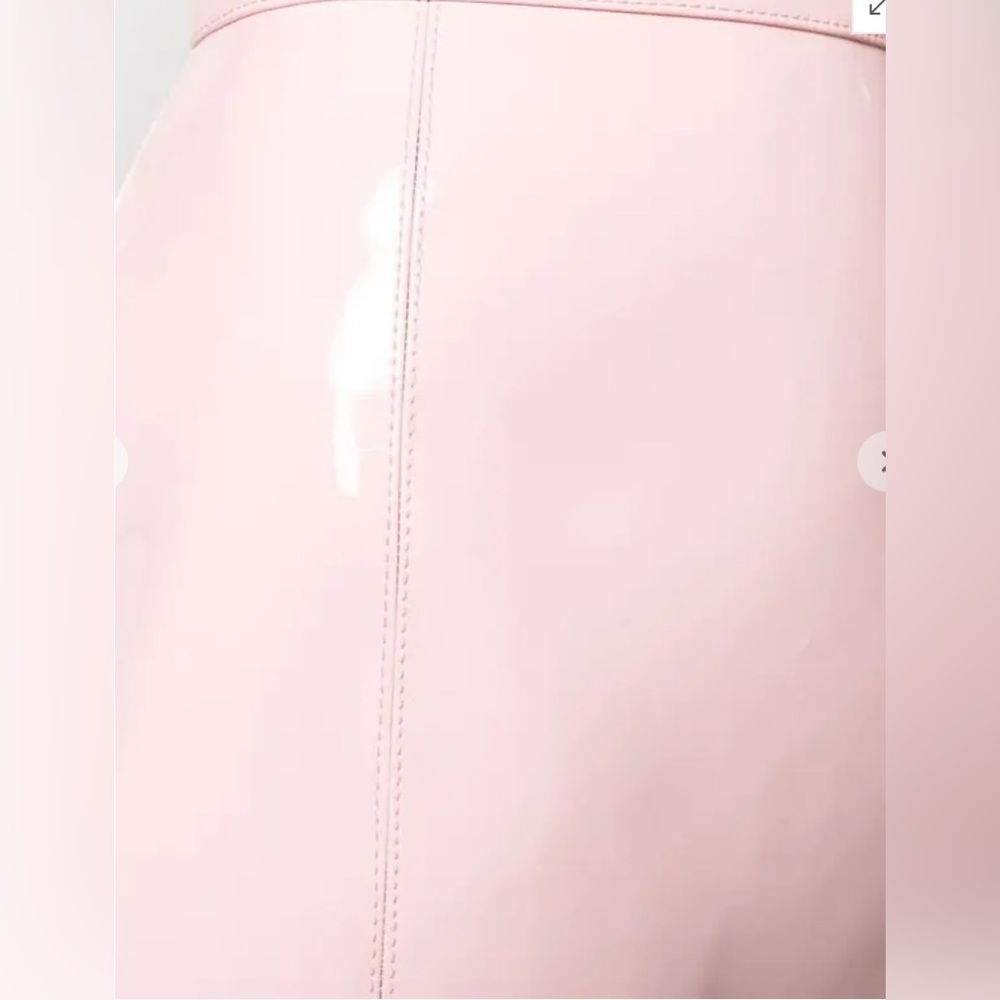 Emilio Pucci Patent Leather Mini Skirt Pink - Picture 15 of 15